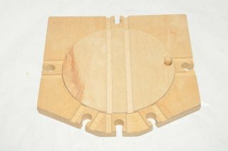 8 " Special Turntable Track (1994) / Vintage Retired Thomas Wooden Track