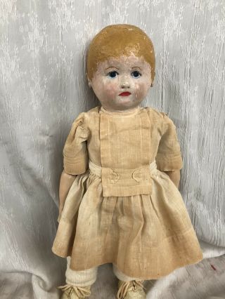 Antique Martha Chase Girl Doll Oil Cloth Irresistible Cheapest Online