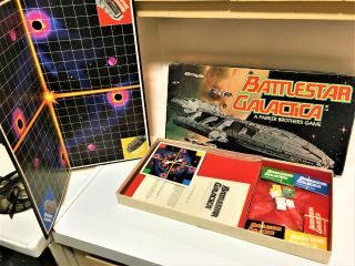 Vintage Milton Bradley 1978 Battle Star Galactica Board Game Complete