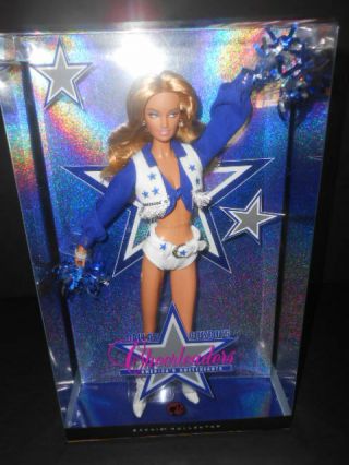 Barbie Dallas Cowboys Cheerleaders Blonde Doll (2007) Pink Label Collector Doll