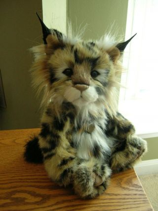 Charlie Bears Mischief Maker Plush Lynx Kitty Cat Brother Of Loki