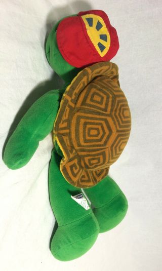 Franklin The Turtle Kid Power Talking 14” Plush Nelvana Turtle With Red Hat 3