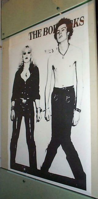 Sid Vicious (sex Pistols) Sid & Nancy Vintage 80s Poster