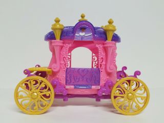 Disney Princess 2013 Mattel Little Kingdom Purple Pink Royal Carriage Cinderella