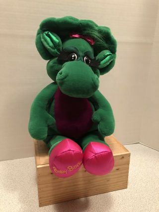Barney & Friends 14 " Baby Bop Dinosaur Plush Stuffed Vintage 1992 Lyons Group