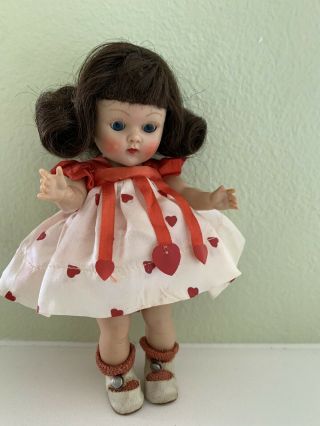 Vintage Vogue Strung Ginny Doll “sweetheart” 1951 Valentine Very Cute @