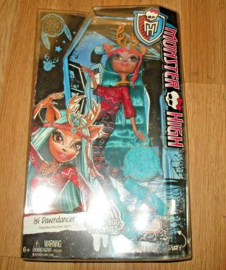 Nib Mattel Monster High " Isi Dawndancer " Brand Boo Students Doll