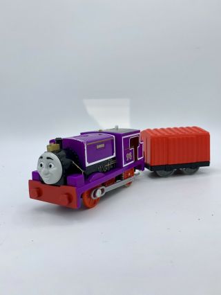 Thomas & Friends Train Engine Trackmaster Motorized Charlie Red Boxcar
