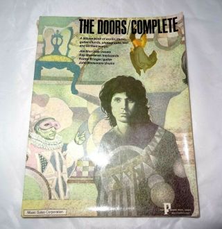 The Doors Complete Songbook 1972 Deluxe Guitar Piano Vocals Book