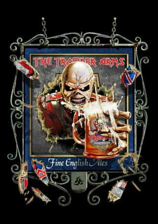 Iron Maiden The Trooper Arms 01 Art Poster A6 - A5 - A4 - A3 - A2 - A1 Sizes Available - Mug