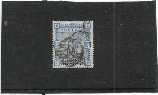British Old Stamp Queen Victoria 1883 10/ - Ultramarine Sg.  183 High Value