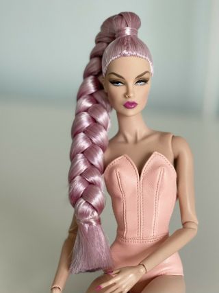 Head Only Violaine Beyond The Planet Violet Nufac Fashion Royalty Integrity Toys