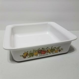 Vintage Corning Ware P - 322 Spice Of Life 8 