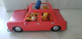 The Simpsons Playmates 2001 Talking Family Car World Of Springfield