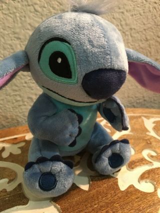Disney Store Lilo & Stitch Blue Alien Stuffed Plush Toy Release 7”
