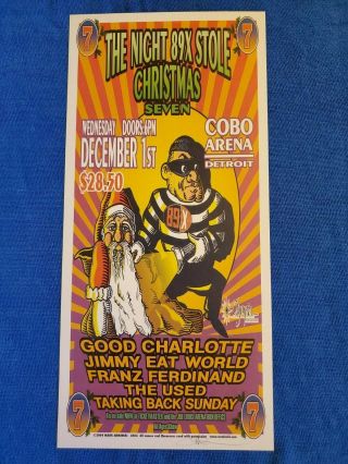 Good Charlotte,  Jimmy Eat World & Others Poster - Signed By Mark Arminski