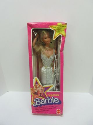 Supersize Barbie Doll 9828 Vintage 1976 By Mattel Nrfb