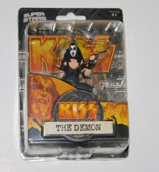 Kiss Band Gene Simmons Alive Era Stars Action Figure Package Variant 2009
