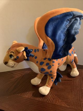 12” Disney Talking Jaquin Skylar Elena Of Avalor Plush Flying Blue Orange Toy