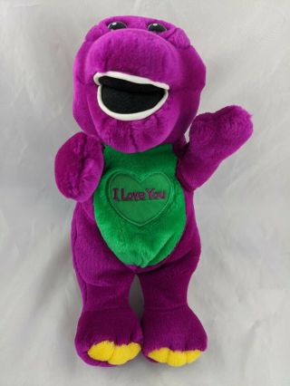 Barney Dinosaur Musical Plush 10 " I Love You Stuffed Animal Toy