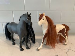 Just Play Dreamworks Spirit Riding Boomerang And Black Horse Figures Toys