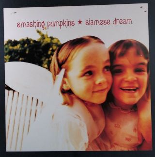 Smashing Pumpkins Poster Promo Flat 12x12 Rare Vhtf 1993 Siamese Dream