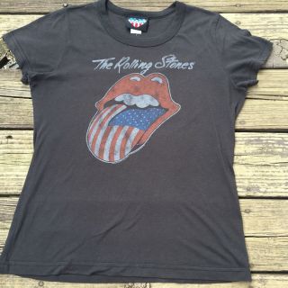 The Rolling Stones North American Tour Xl Biker Vtg Vintage 80 