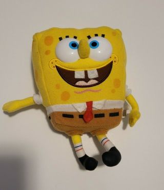 Vinatge Spongebob Squarepants Plush Doll 8 Inch,  Viacom 2000