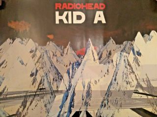 Radiohead Kid A Promo Poster 24x18