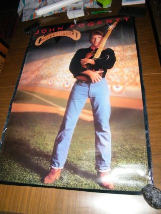 John Fogerty,  " Centerfield " Lp Promo Poster 1984