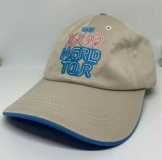 Taylor Swift T.  S.  The 1989 World Tour Concert Hat Cap Strapback Barely Worn