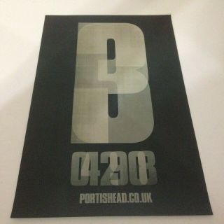 Portishead 3 2008 Poster Vinyl Lp/cd Promo For Third Album Usa Ship