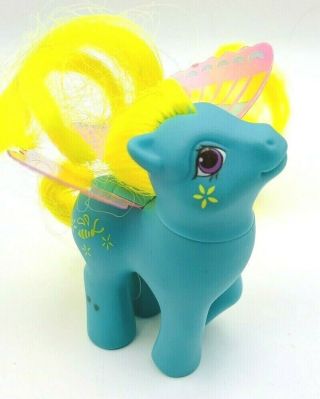 Vintage 1988 My Little Pony G1 Buzzer Summer Wing Pony Hong Kong