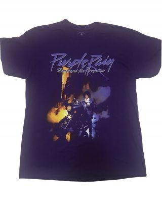 Purple Rain Prince The Revolution Official T - Shirt Size Xl