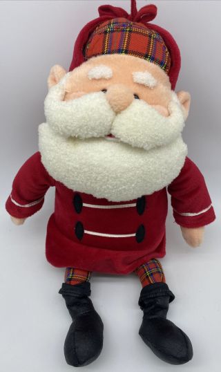 Stuffins Rudolph Island Of Misfit Toys Santa Claus Plush 1999 14”