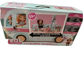 Lol Surprise 2 - In - 1 Glamper Fashion Camper With 55,  Surprises