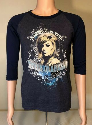 Vintage 2006 Kelly Clarkson Addicted Concert Band Tour T Shirt Small Rare