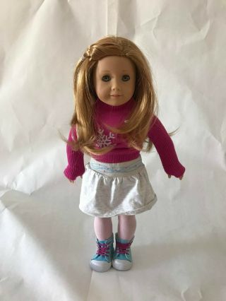 Mia Retired Girl Of The Year American Girl Doll With Clothes & Accessories