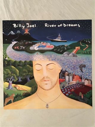 Billy Joel 1993 Promo Poster River Of Dreams