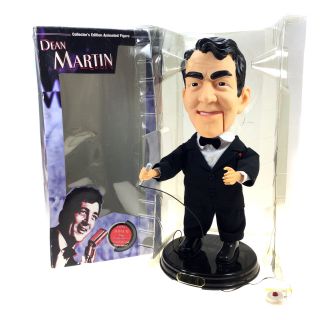 Large 18 " Dean Martin Animated Singing Figure,  Gemmy (2 Songs)