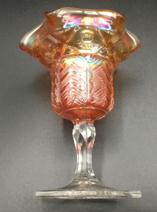 Carnival Take A Gander At This Marigold Cambridge Inverted Feather Compote