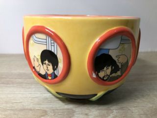 1999 Beatles A Yellow Submarine Coffee Mug Subafilms Ltd Authorized Merchandise
