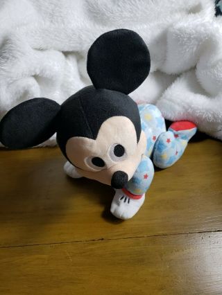 Disney Baby Mickey Mouse Musical Talking Crawling Pals Plush Baby Interactive