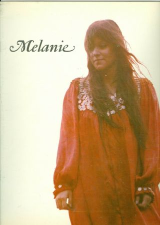 Melanie Safka Schekeryk 1971 Key Tour Book Souvenir Concert Program