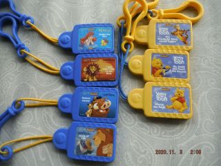 Vintage 2002 Disney Kid Clips Music Player With 7 Songs Tiger Electronics Tunes 3