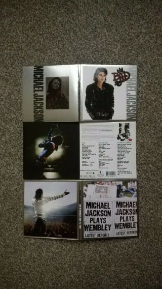 MICHAEL JACKSON BAD 25th 4 DISC CD,  DVD BOX SET UNPLAYED LOOK 2