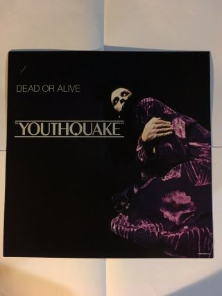Dead Or Alive/pete Burns Promo Flat For Youthquake 12x12 Vintage Poster 1985