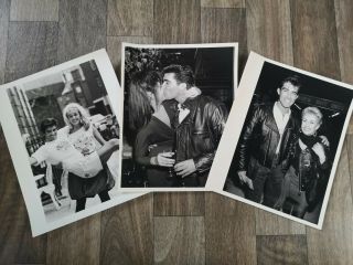 Official Press/promo Photo Bundle Of Eddie Kidd - Circa 1988