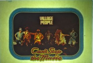 Village People Live Glitter 80s,  Vintage Retro Tshirt Transfer Print,  Nos