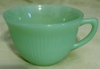 Vintage Fire - King Oven Ware Green Jade - Ite Jadeite Jadite Tea Coffee Cup Mug